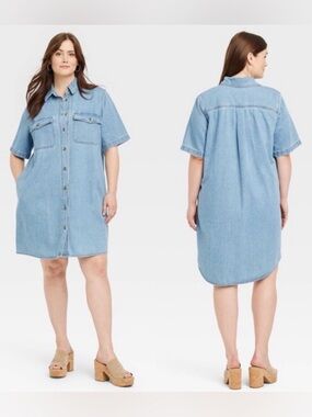 Universal Thread denim tshirt dress
